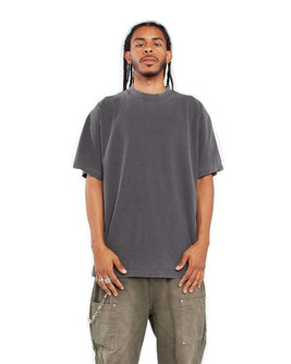 Shaka Wear SHGD - Camiseta unisex de gramaje máximo teñida en prenda