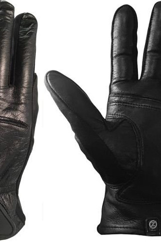 ZERO FRICTION WGUF1P - Work Gloves-All Leather-Universal-Fit , 1 Pair