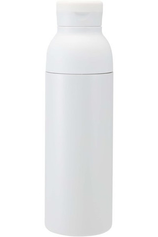 Illuminate 650 ml RCS recycled double wall stainless steel water bottle with 3-piece lid set - EgotierPro 100890