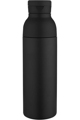 Illuminate 650 ml RCS recycled double wall stainless steel water bottle with 3-piece lid set - EgotierPro 100890
