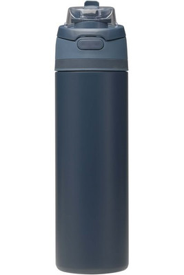 Theron 800 ml RCS recycled single wall stainless steel water bottle with dual function lid - EgotierPro 100951