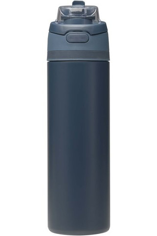 Theron 800 ml RCS recycled single wall stainless steel water bottle with dual function lid - EgotierPro 100951