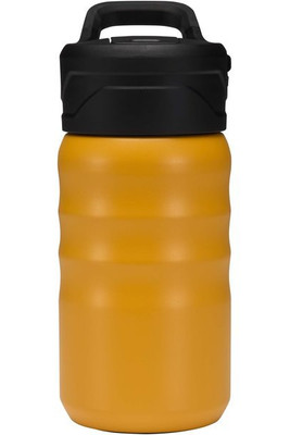 Knox 350 ml RCS gerecyclede dubbelwandige roestvrijstalen sportfles met uitklapbaar rietje - EgotierPro 100952