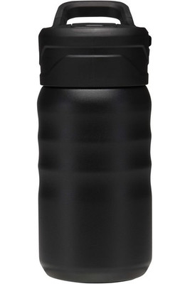 Knox 350 ml RCS recycled double wall stainless steel sport bottle with flip straw - EgotierPro 100952