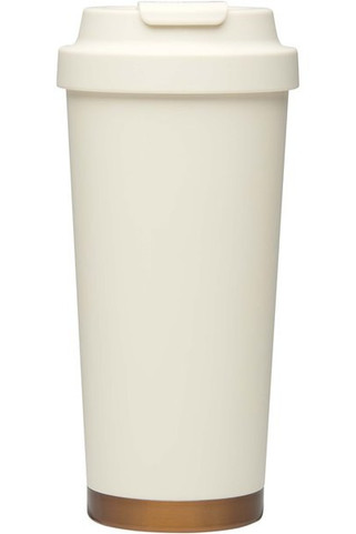 Gobelet isotherme à double paroi en acier inoxydable recyclé RCS Hampton, 480 ml - EgotierPro 100956