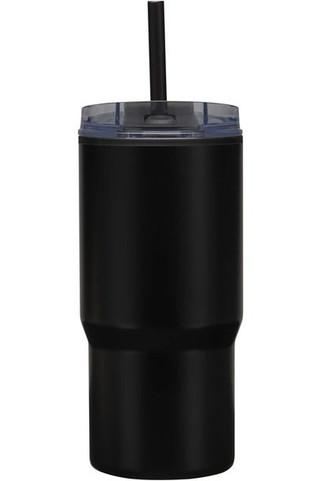 Westin 540 ml RCS recycled double wall insulated tumbler with straw - EgotierPro 100959