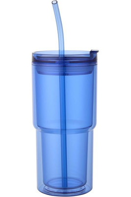 Archer 480 ml double wall plastic tumbler - EgotierPro 100967