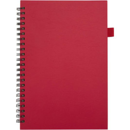 JournalBooks 107302 - Liss A5 recycled plastic hard cover spiral notebook