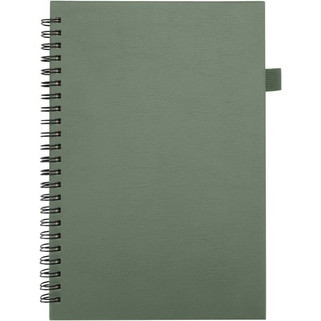 JournalBooks 107302 - Liss A5 recycled plastic hard cover spiral notebook