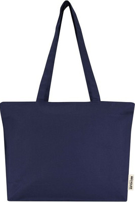 Ningbo 320 g/m² zippered cotton tote bag 15L - EgotierPro 120331