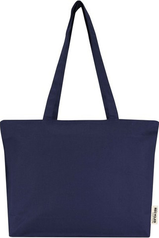 Sac shopping zippé coton 320 g/m² Ningbo 15L - EgotierPro 120331