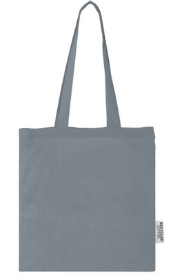 7l taška z GRS recyklované bavlny Madras 140 g/m2 - EgotierPro 120695