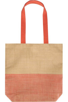 Rhythm straw paper tote bag 10L - EgotierPro 130155