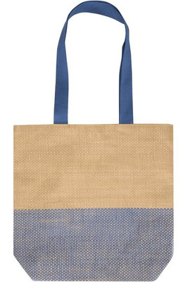 Rhythm draagtas van stro-papier, 10 liter - EgotierPro 130155