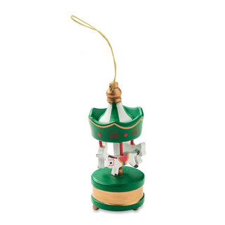 WHIRL Wooden carousel ornament - GiftRetail CX1604