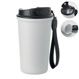 NAKANO Recycled steel tumbler 400ml - GiftRetail MO3156