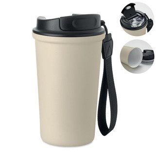 NAKANO Kubek 400 ml stal recykling - GiftRetail MO3156