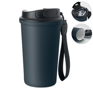 NAKANO Recycled steel tumbler 400ml - GiftRetail MO3156