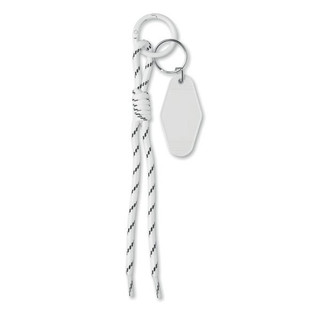 KEYBRAID Braided rope with tag keyring - GiftRetail MO3167