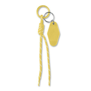 KEYBRAID Braided rope with tag keyring - GiftRetail MO3167