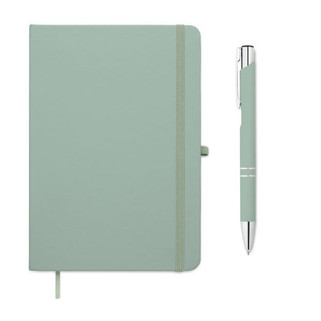 ARCOPEN A5 recycled PU notebook set - GiftRetail MO3199