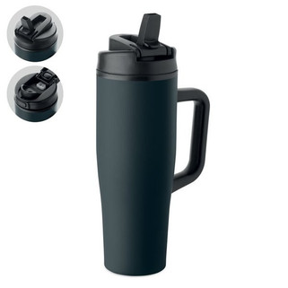 ATLANTA Double wall tumbler 900ml - GiftRetail MO3213