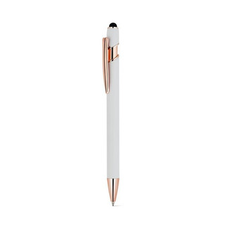 Stylo à bille en aluminium recyclé (100% rAL), avec une finition mate et une encre bleue - Egotier 91993