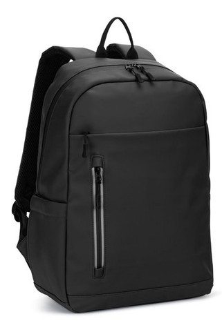 PU laptop rucksack (16"), with water-resistant zips - Egotier 92543