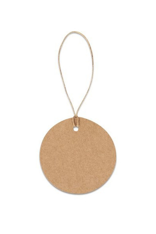 Étiquette circulaire fabriquée à partir de papier 100% recyclé (700 g/m²) - Egotier 93672
