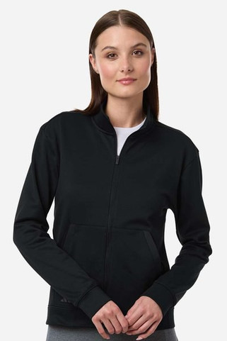 Adidas A1011 - Chaqueta con cremallera completa Ultimate365 COLD. RDY para mujer