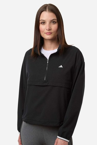 Adidas A1012 - Chaqueta de mujer con cremallera de un cuarto.