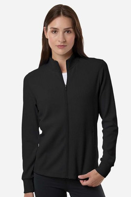 Adidas A1015 - Chaqueta Texturizada de Cremallera Completa para Mujer