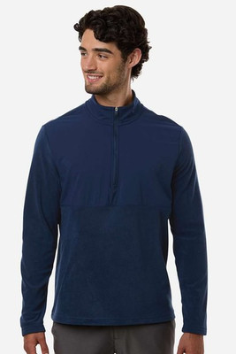 Adidas A2020 - Suéter con cierre de un cuarto Ultimate365 Cozy para hombre
