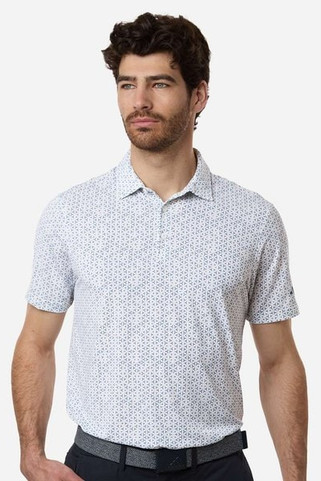 Adidas A2023 - Mens Ultimate365 Mesh Tango Print Climacool Polo