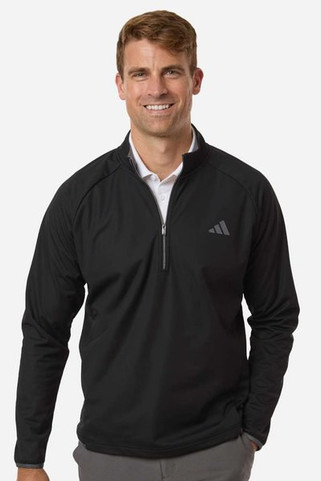 Adidas A2027 - Mens Ultimate365 Wind Quarter-Zip Pullover