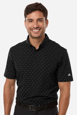 Adidas A2028 - Men's Ultimate365 Micro Print Polo