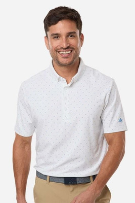 Adidas A2028 - Men's Ultimate365 Micro Print Polo