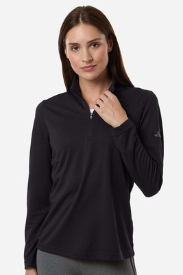 Adidas A400 - Women's Lightweight Quarter-Zip Pullover