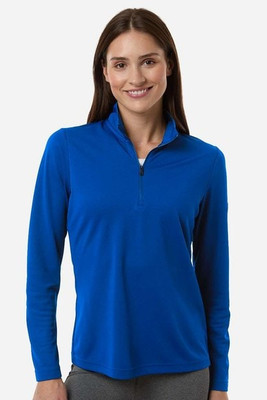 Adidas A400 - Jersey ligero con media cremallera para mujer