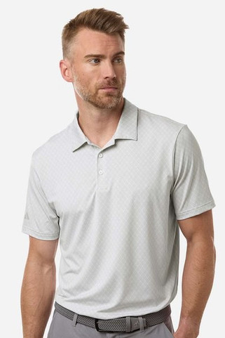 Adidas A716 - Mens 4-Way Stretch Printed Polo