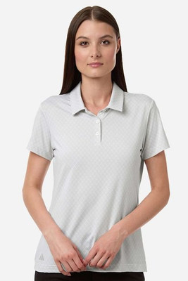 Adidas A717 - Women's 4-Way Stretch Printed Polo