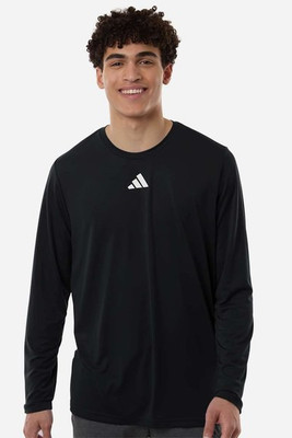 Adidas AT104 - Men's Pregame Long Sleeve T-Shirt