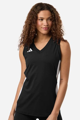 Adidas AT120 - Women's Quickset V-Neck Sleeveless Jersey