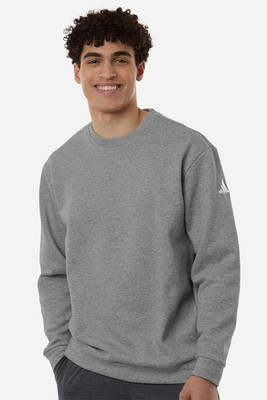 Adidas AT200 - Sudadera de cuello redondo de forro polar para hombre