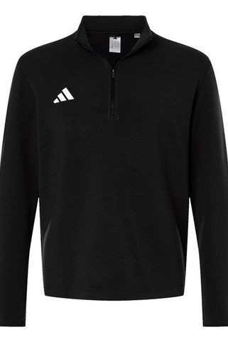 Adidas AT400 - Mens 3-Stripes Quarter-Zip Pullover