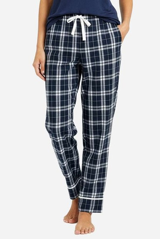 Boxercraft BW6603 - Pantalones de franela con puños para mujer