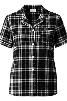Boxercraft BW7101 - Camisa de franela para mujer de corte cuadrado