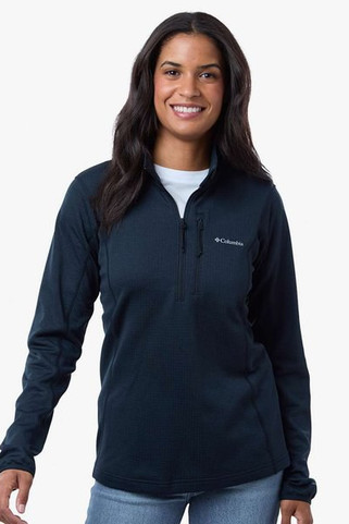 Columbia 213624 - Womens Essential Hike™ Grid Fleece Half-Zip Pullover