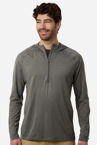 HUK H1200668 - Mens Atoll Half-Zip Hooded Pullover