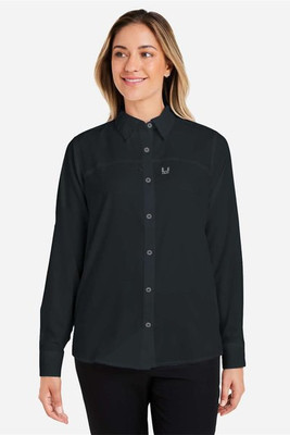 HUK H615006 - Ladies Tide Point Long Sleeve Shirt